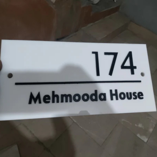 House Name Sign WK 0019